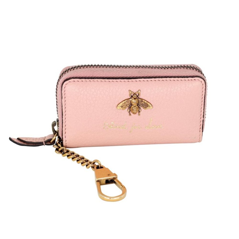 Gucci Animalier Coin Pouch Gold Glasp Wallet GG-1203P-0003